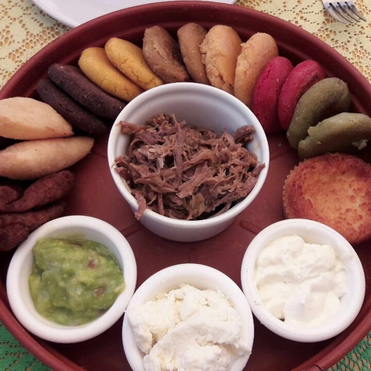 plato de degustacion