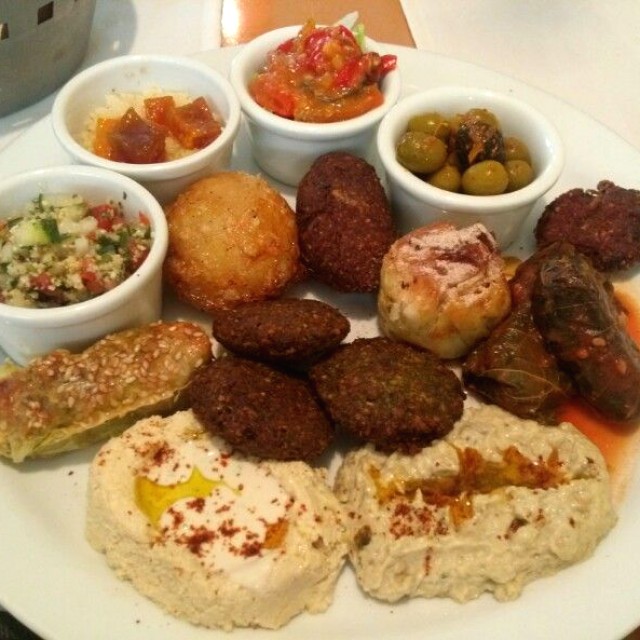 Plato degustación