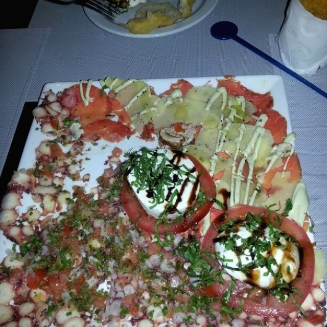 Trio de carpacho Barako