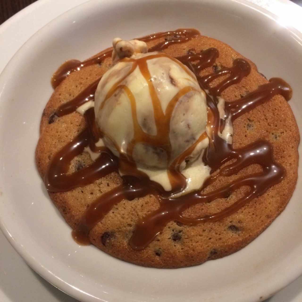 Galleta con helado
