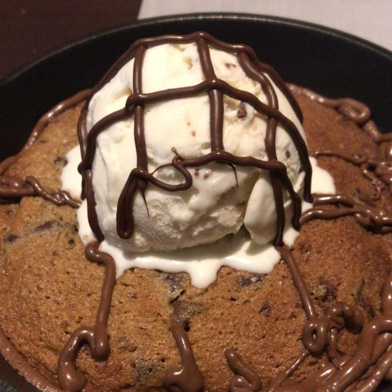 Chips & Cookie con Helado