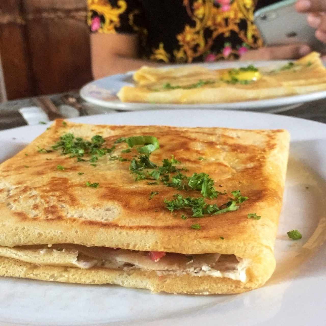 Creppe Queso de cabra fresco
