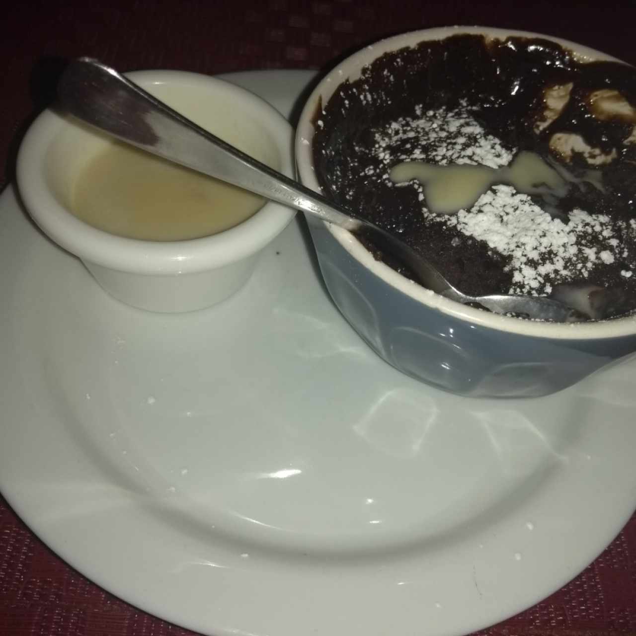 fundat de chocolate