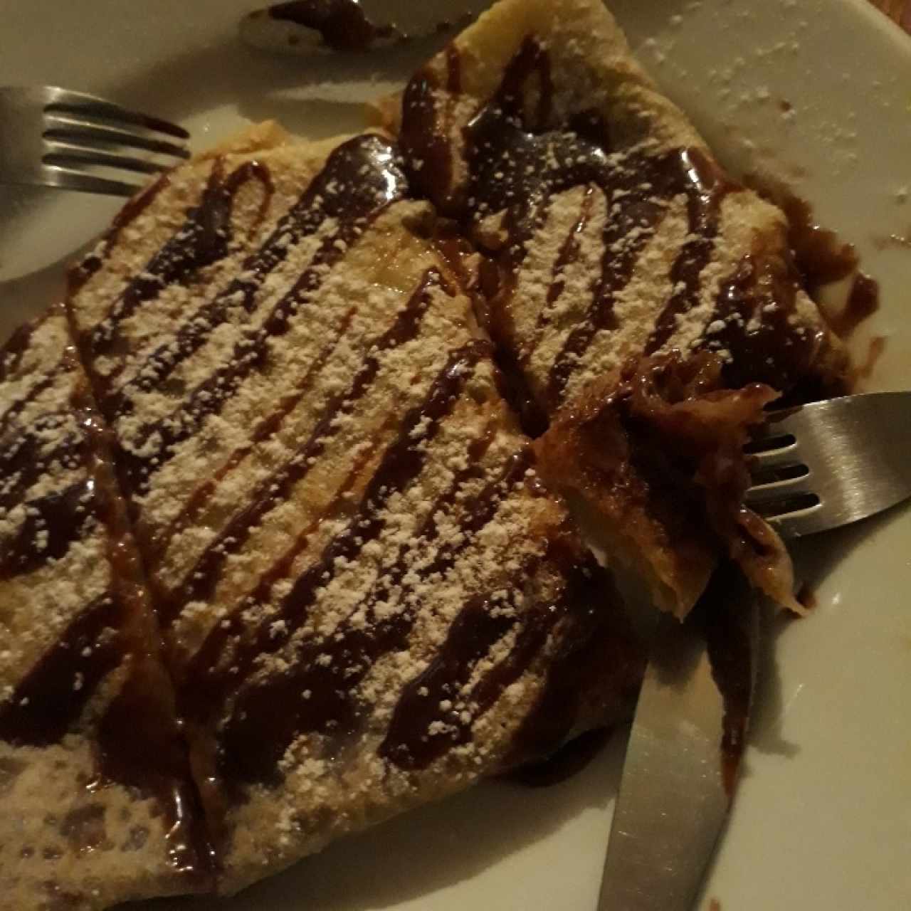 creppe de chocolate