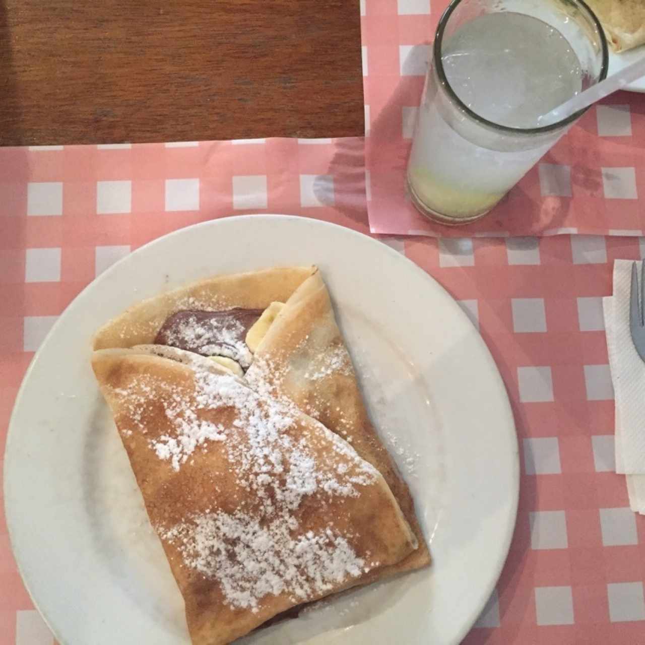 La Suprema de la casa!! Crêpe de Nutella con cambur!!! DIVINA! 