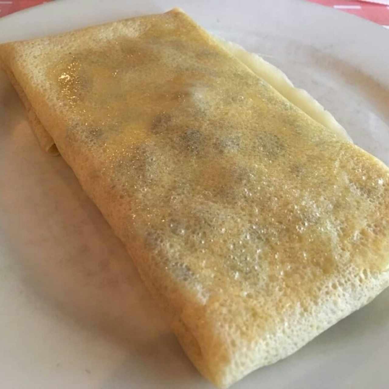 Crepe Gouda-Tocineta-Champiñones
