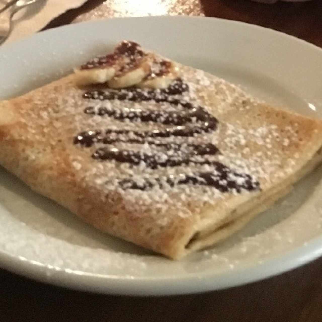 Crepe de Nutella y cambur 