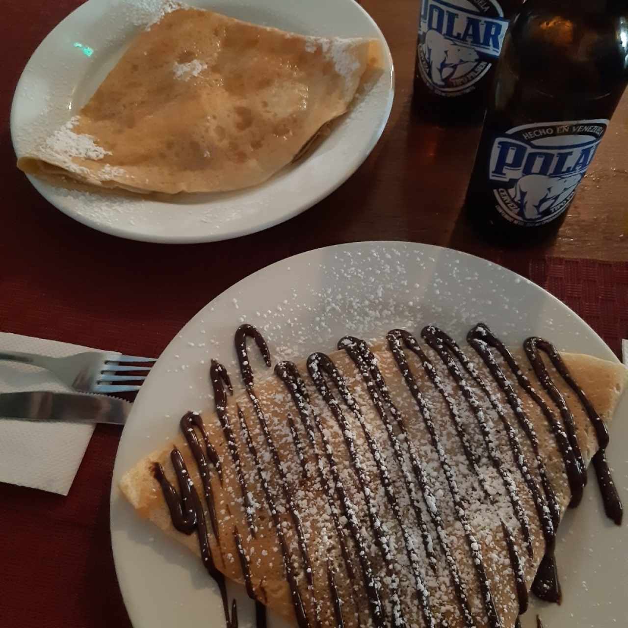 Crepes dulces 