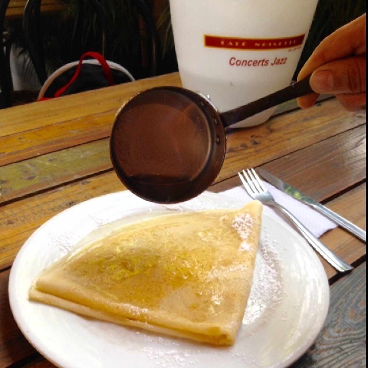 Crepe Suzette Flambé