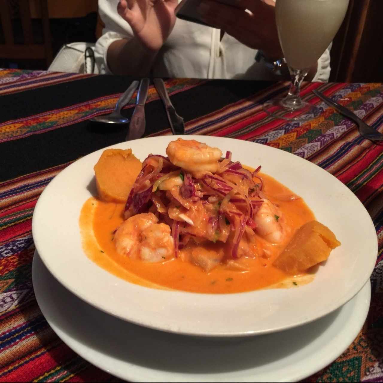 ceviche de camaron 
