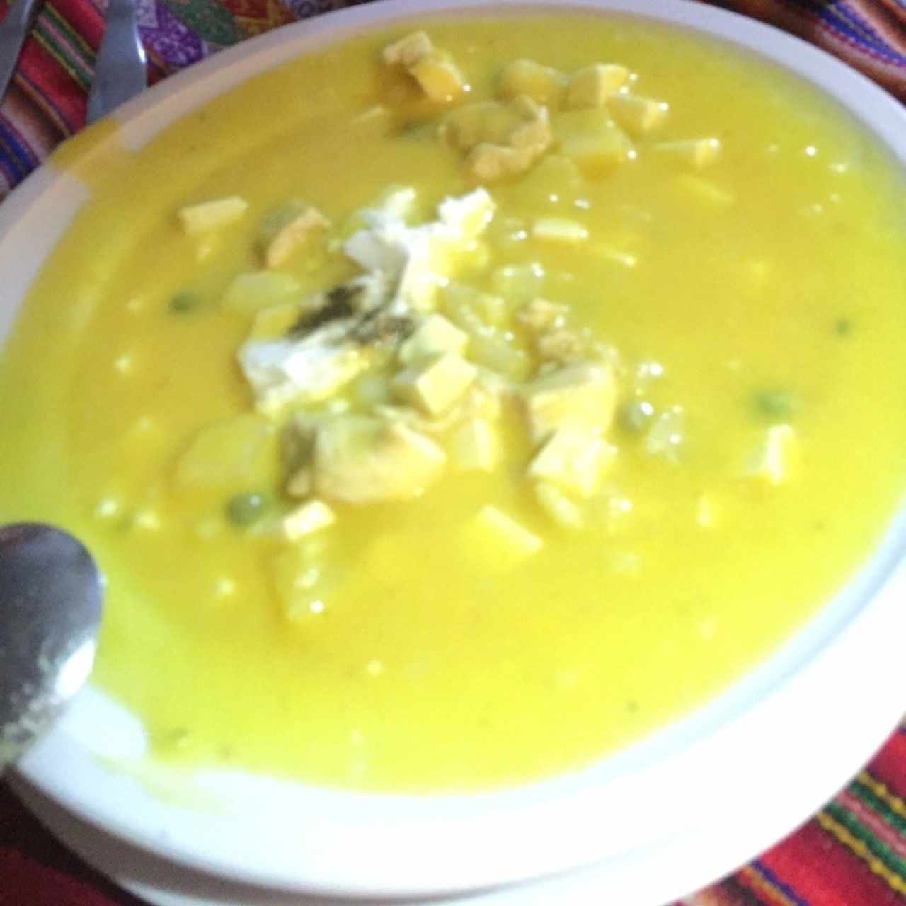 chupe de pollo 