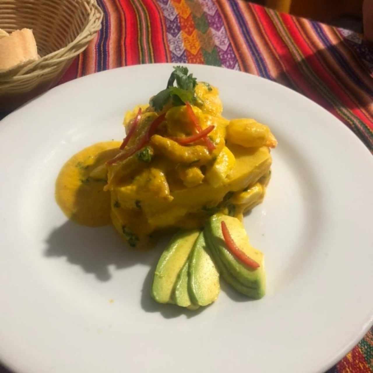 Tartar de  camarones 