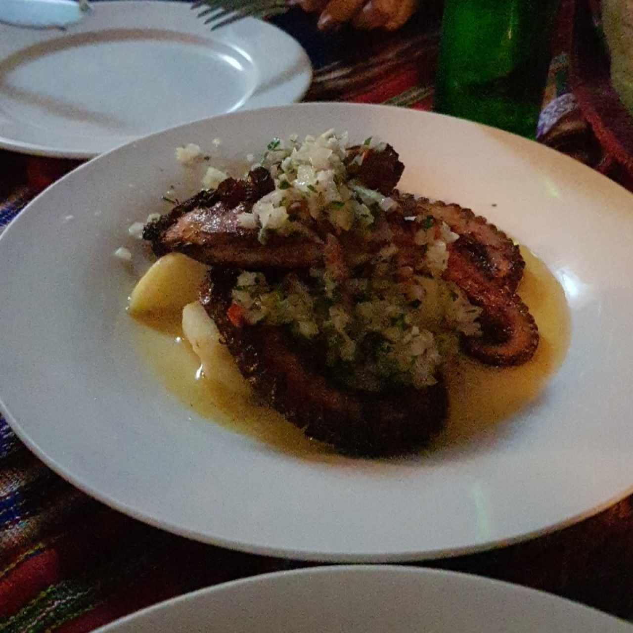 pulpo a la parrilla