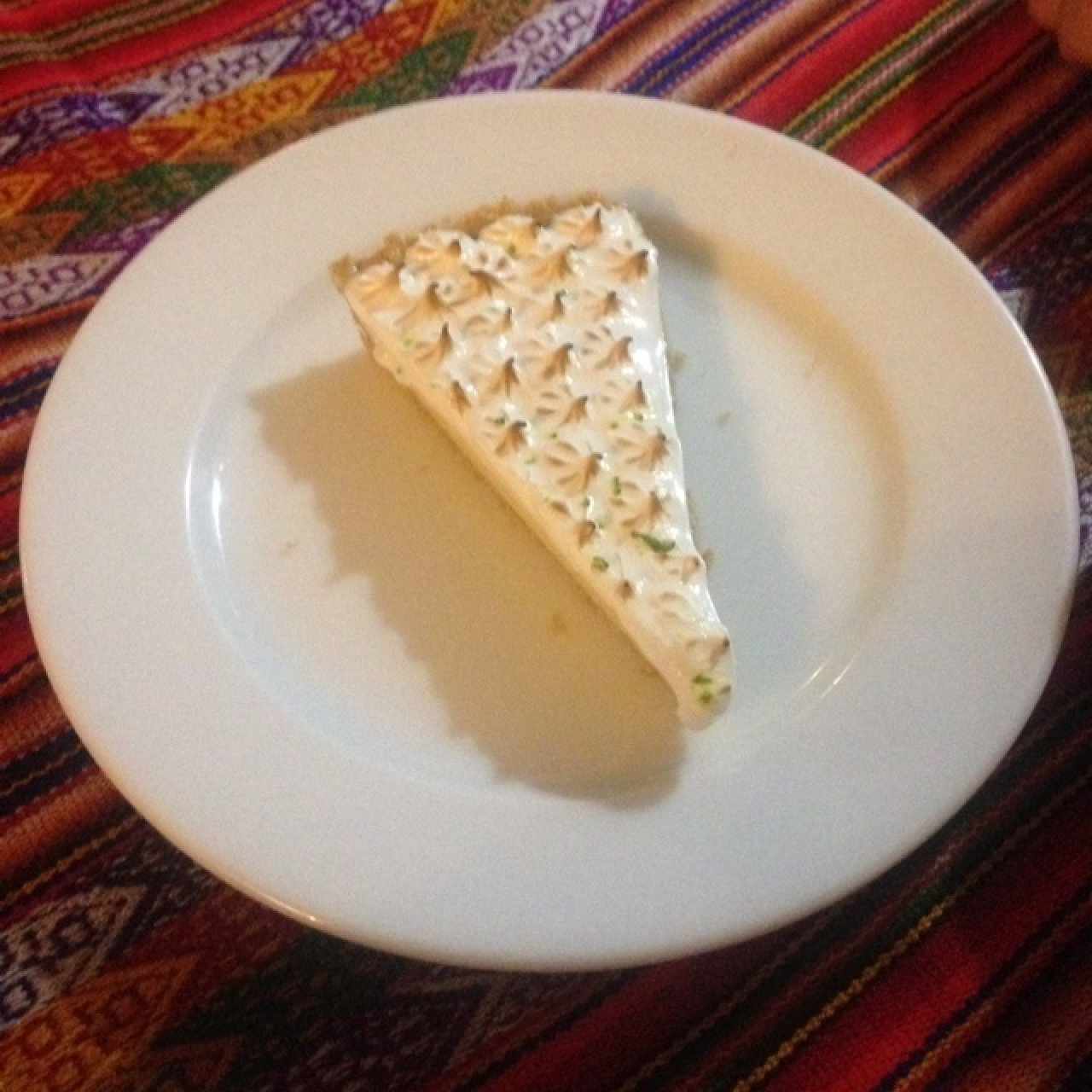 Pie de limón.