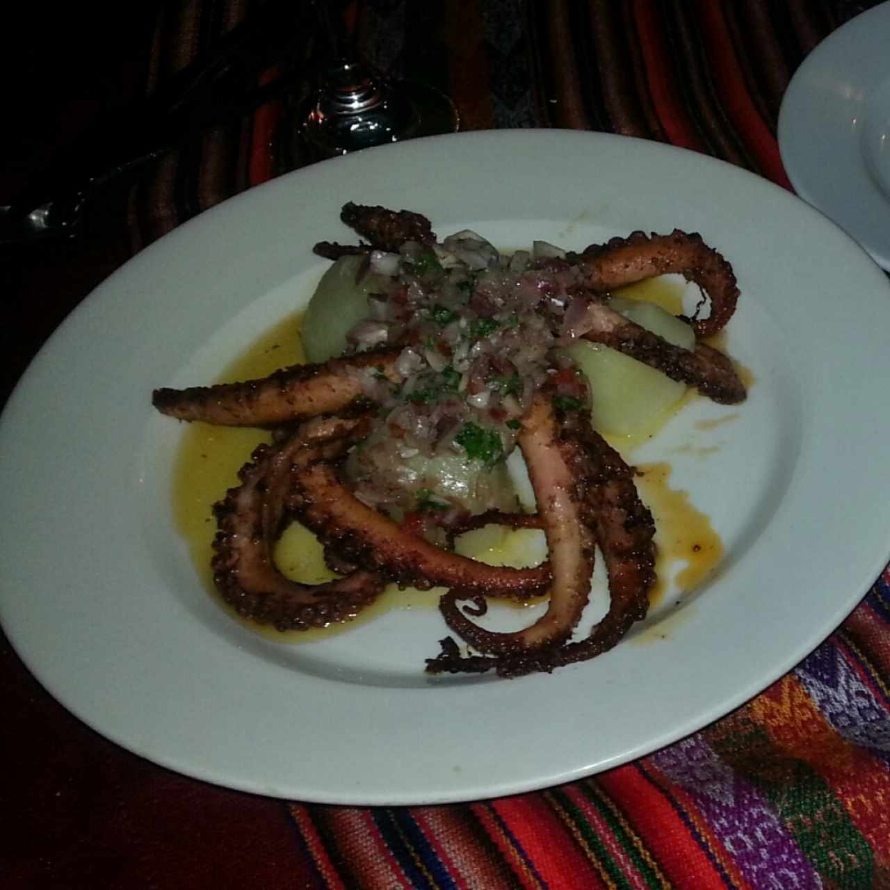 pulpo al grill 