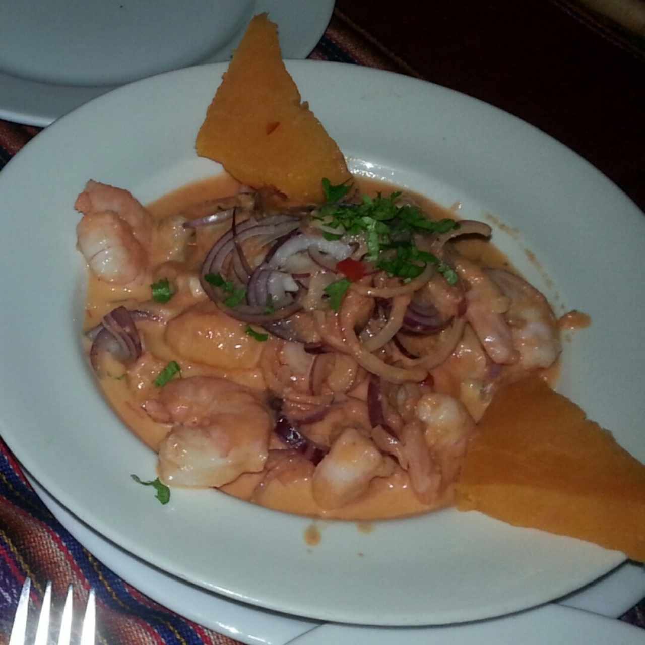 ceviche de camarones