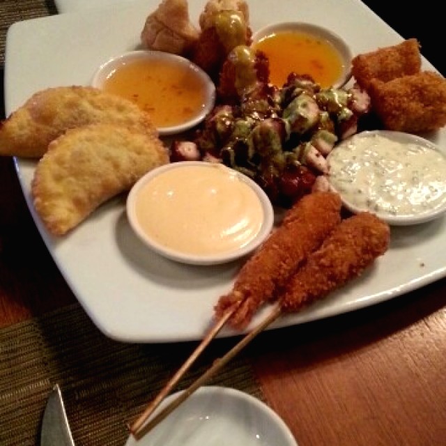 Plato de degustacion 