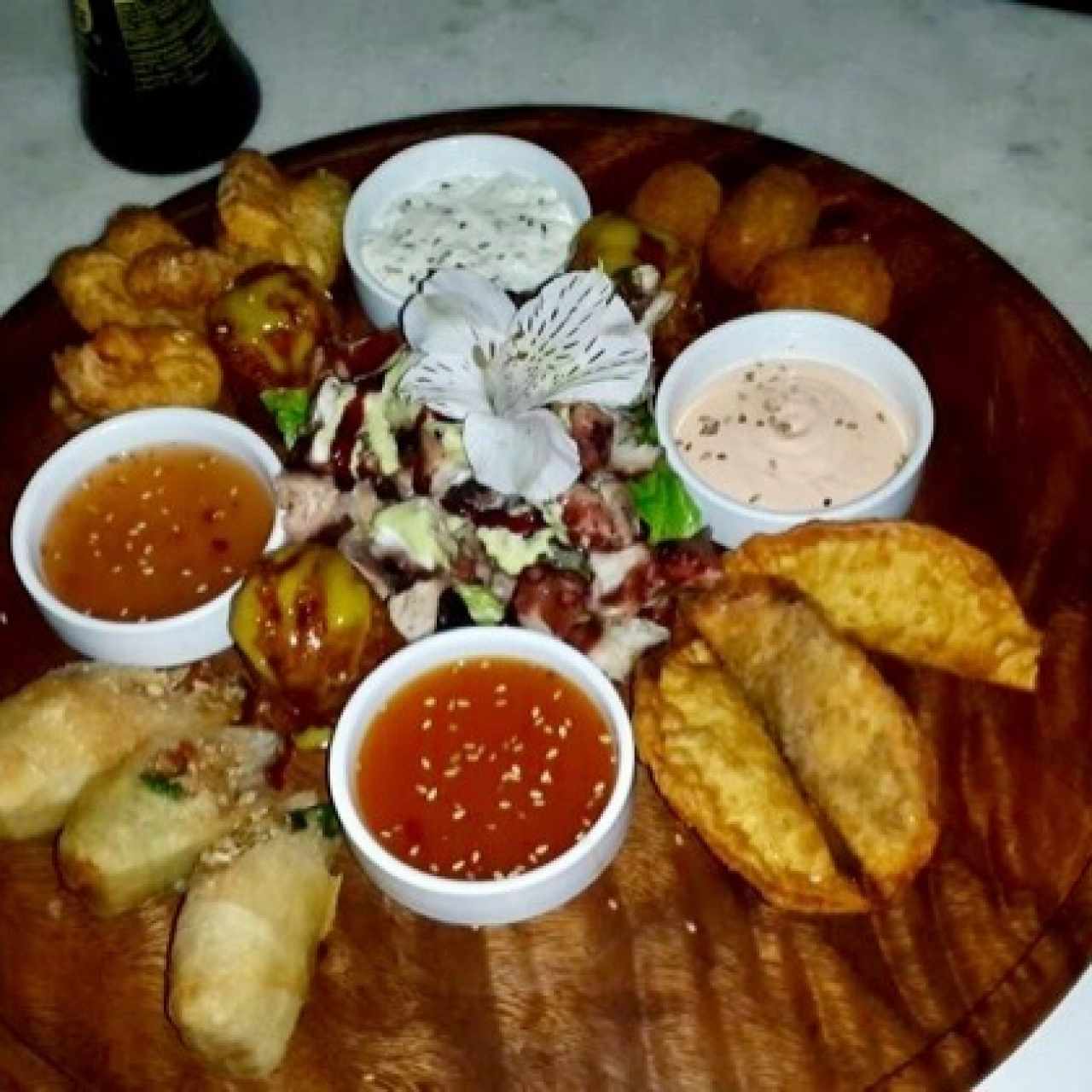 Plato degustación