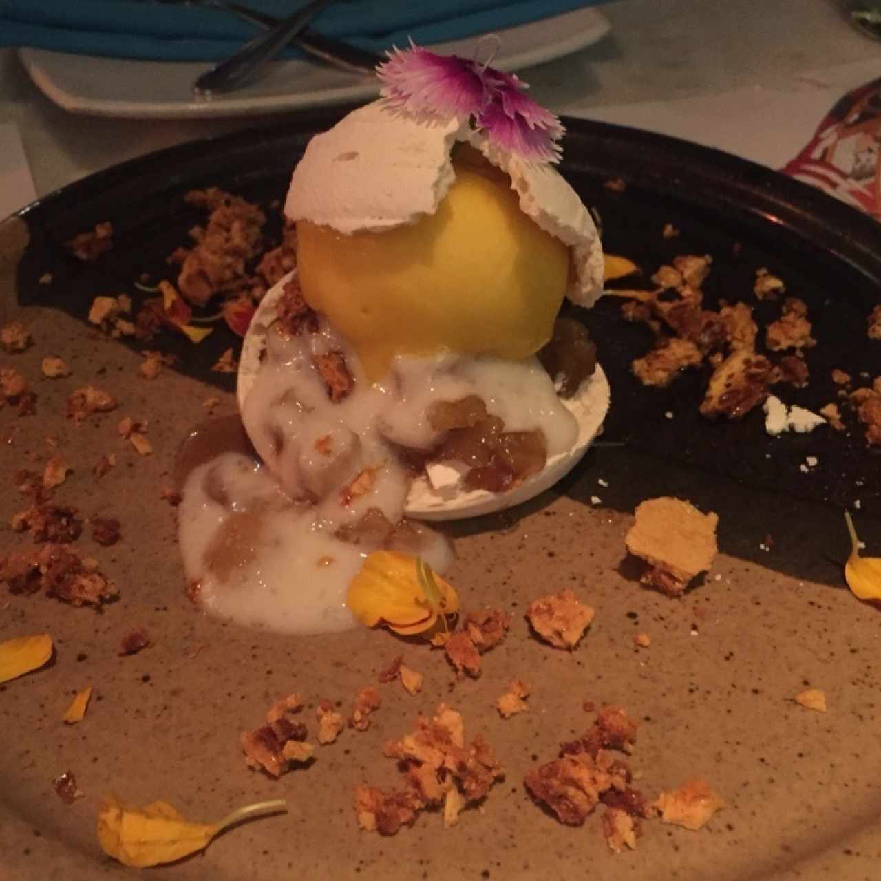 Pavlova de piña rostizada..!😍