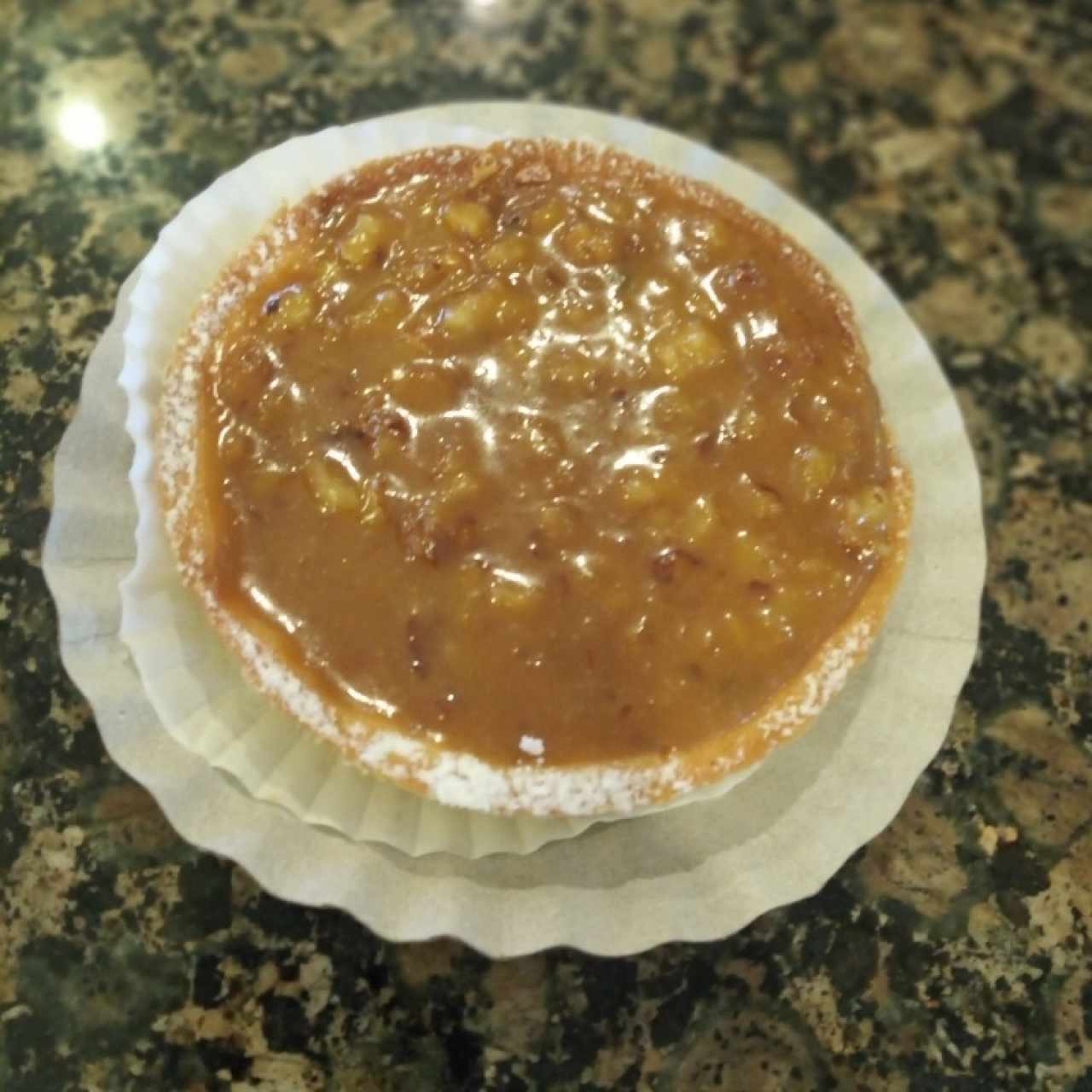 tarteleta de nueces y caramelo