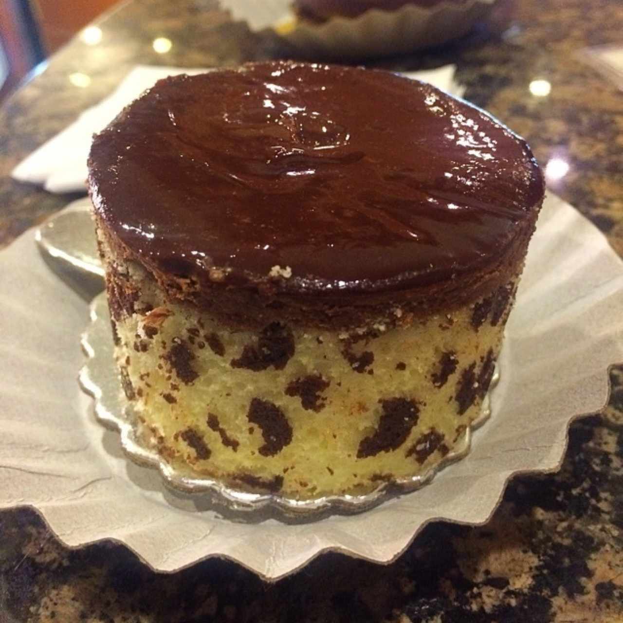mouse de chocolate