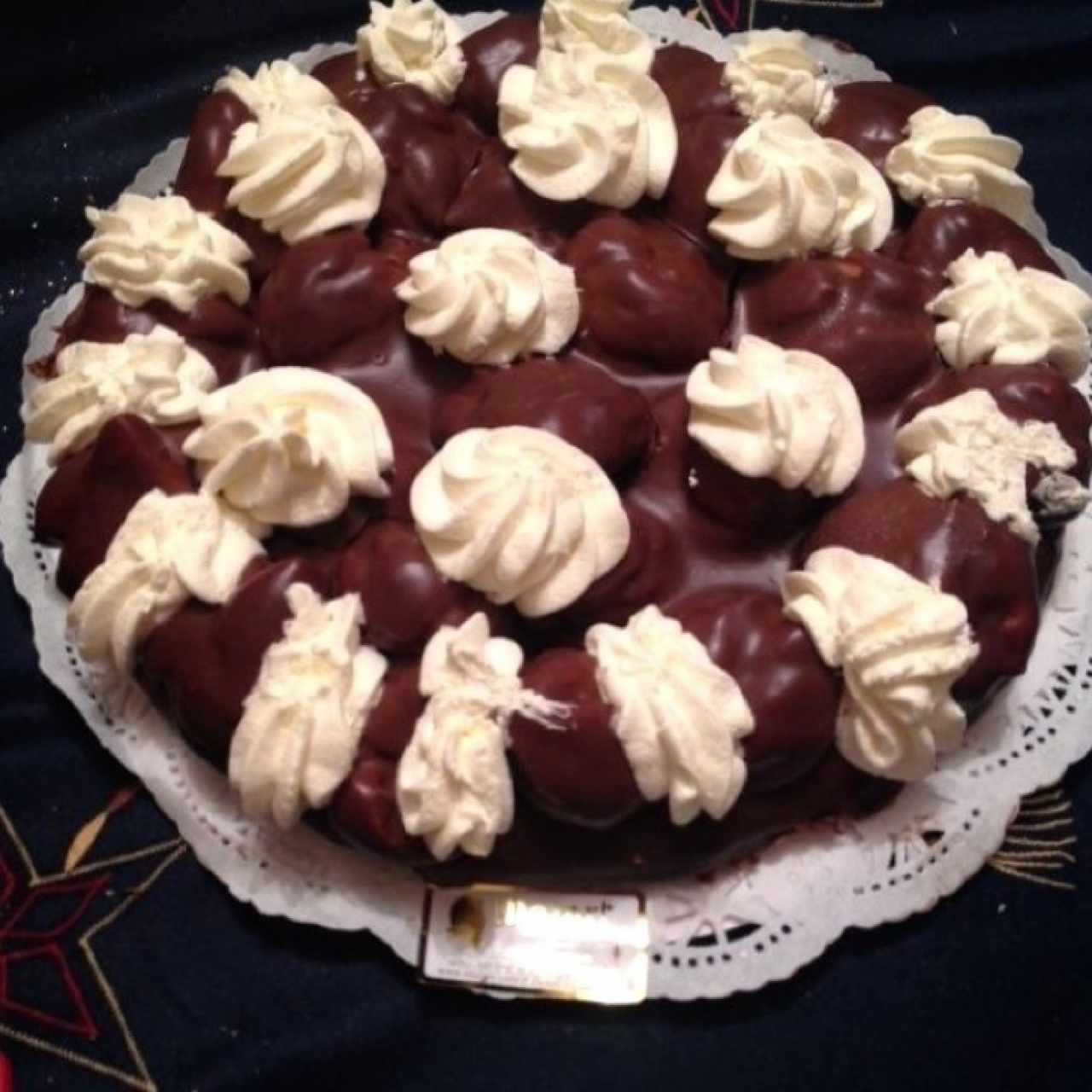 Torta de Profiterol
