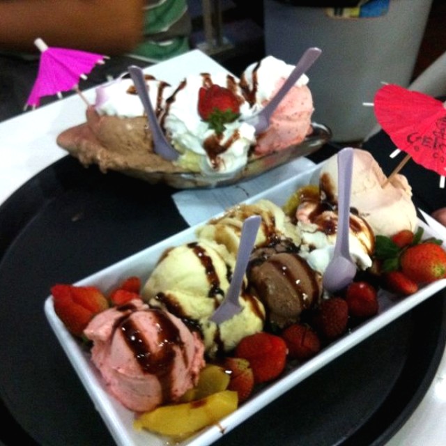 Banana split y aquarella 