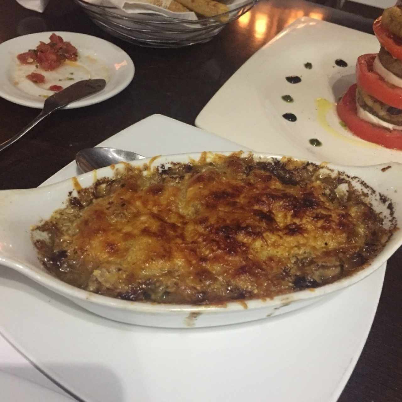 Camarones y Champiñones