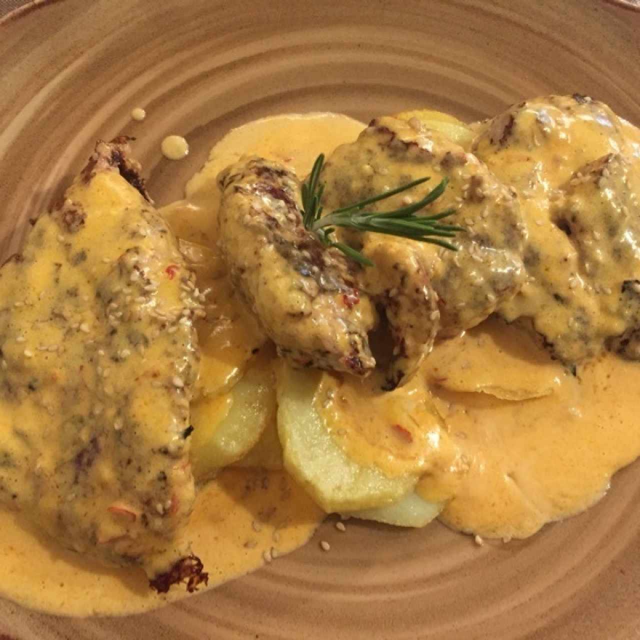 Solomillo de Cerdo en Salsa de Queso, simplemete espectacular..!