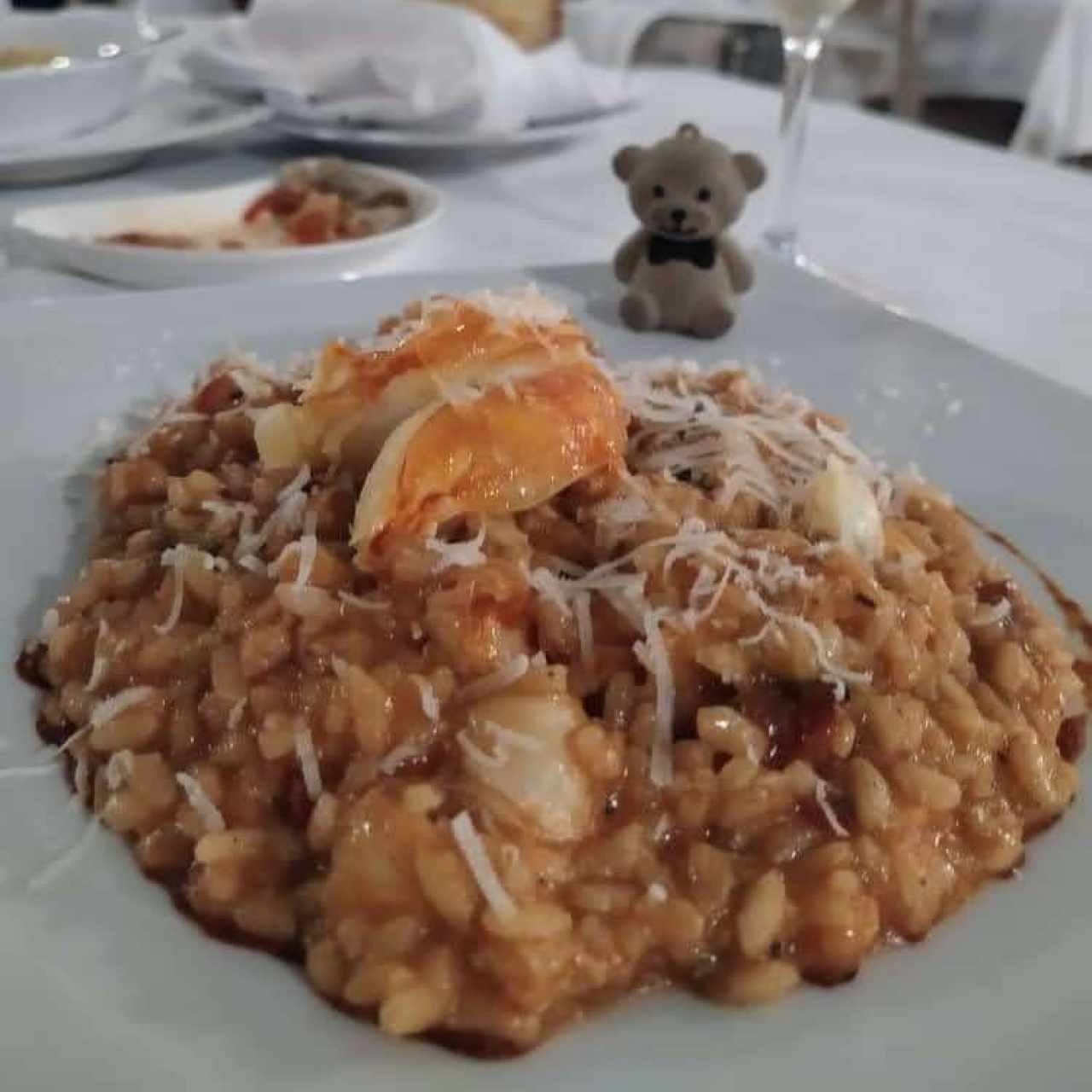 Risotto de langosta
