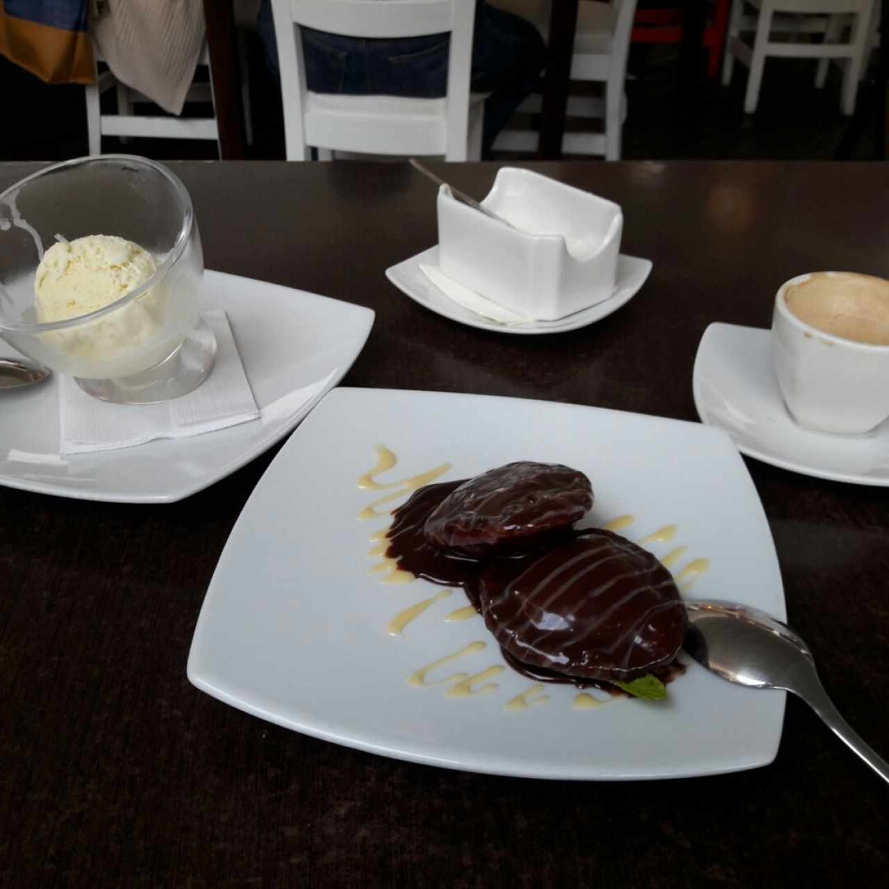 Raviolis de chocolate con Nutella 