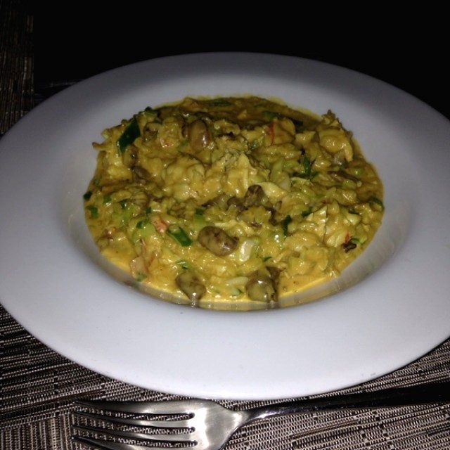 Risotto de langosta