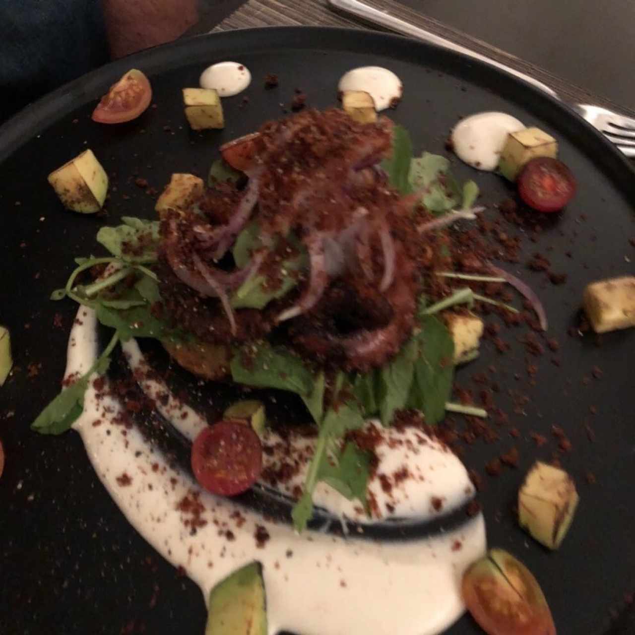 pulpo al grill