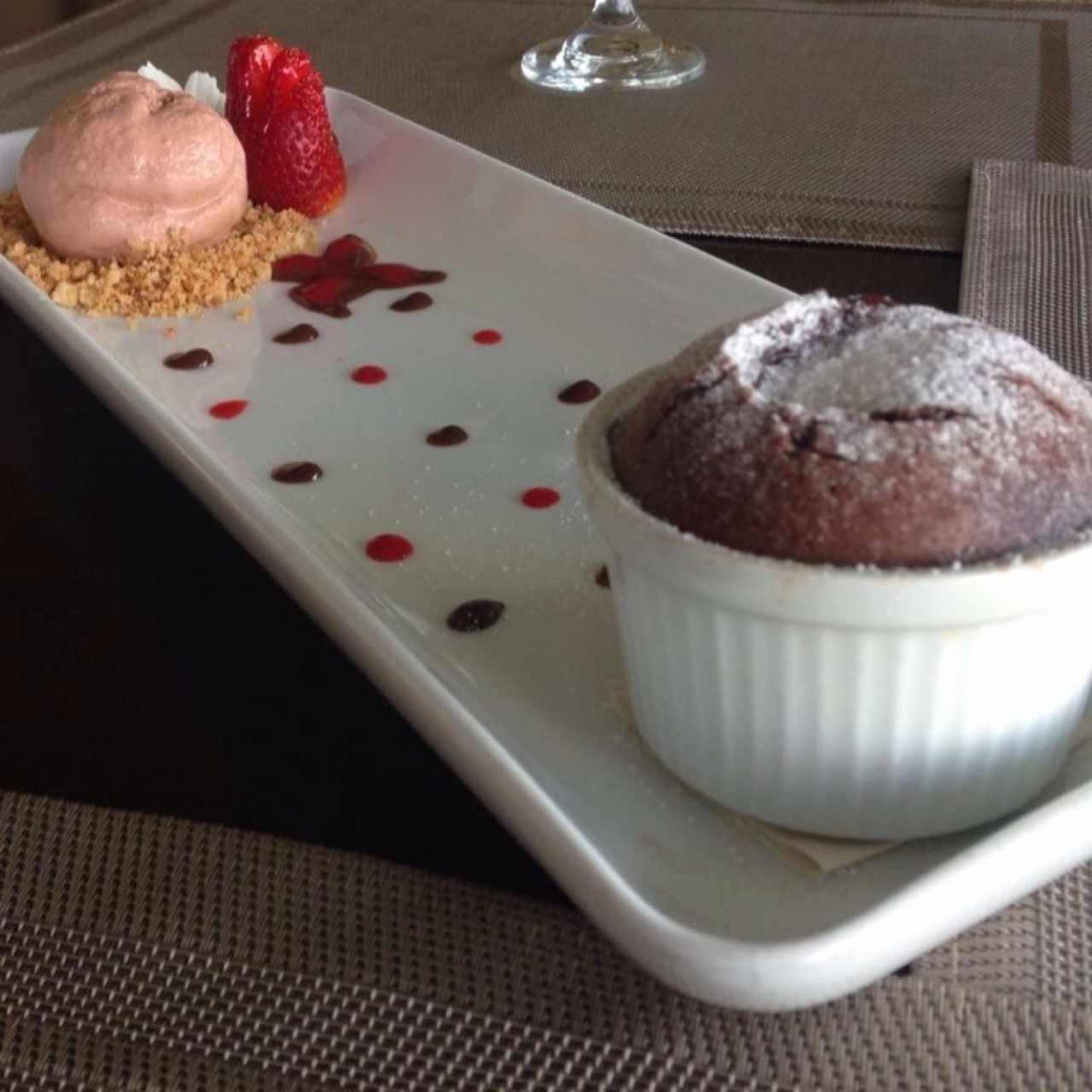 Fondant de chocolate 