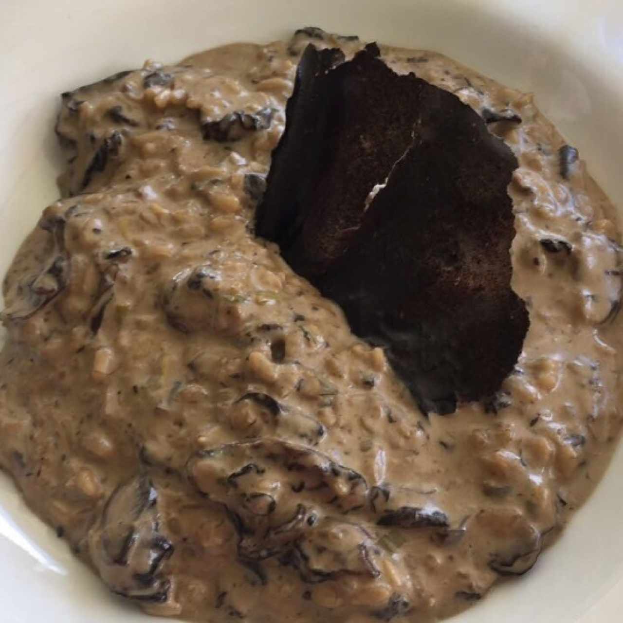 Risotto trio de hongos