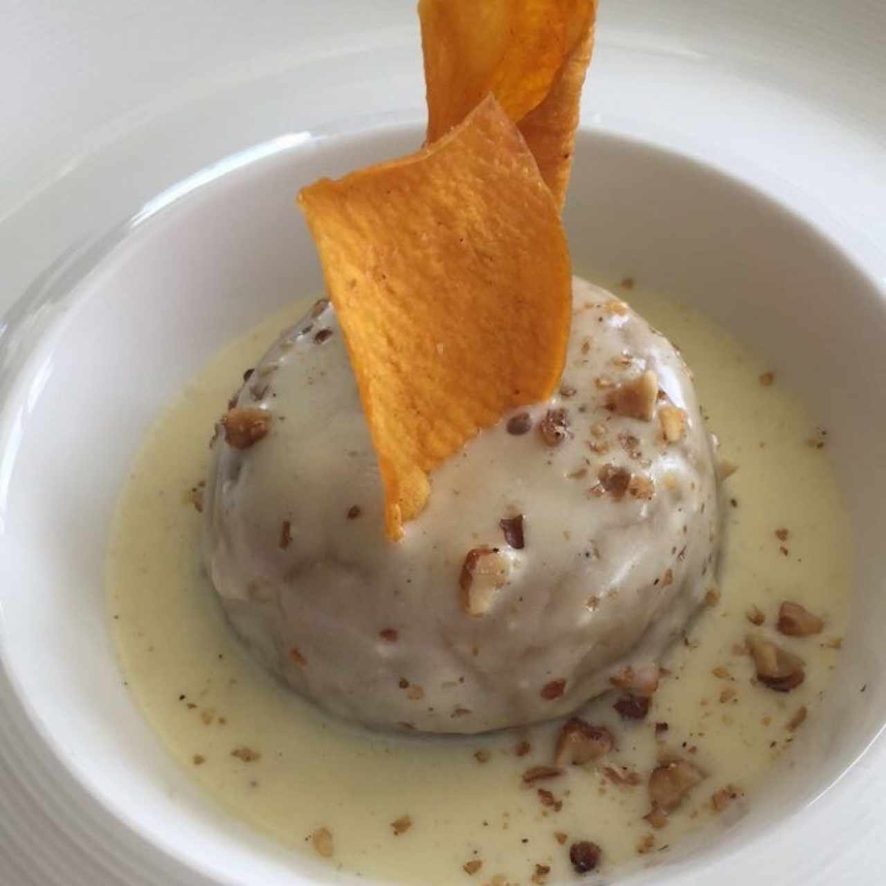 Mousse de platano 