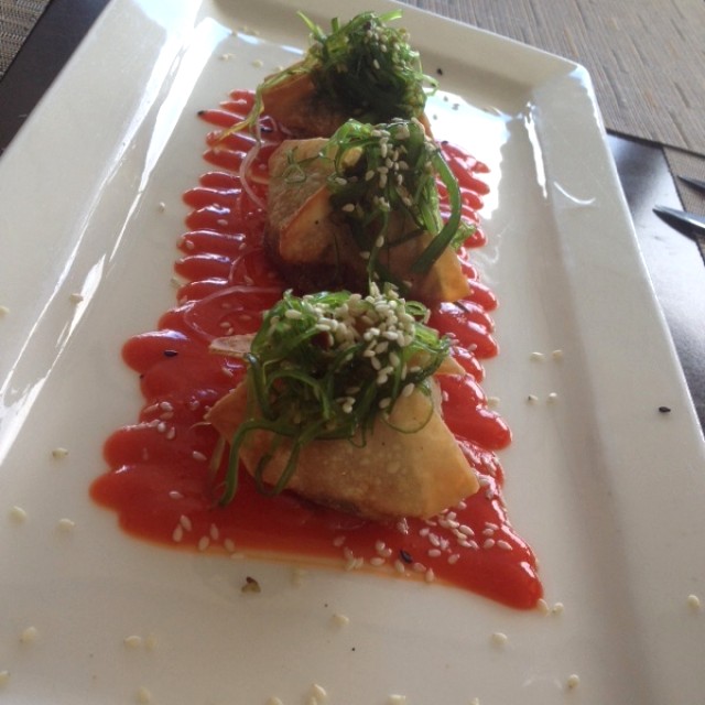 Dumpling de camarones 