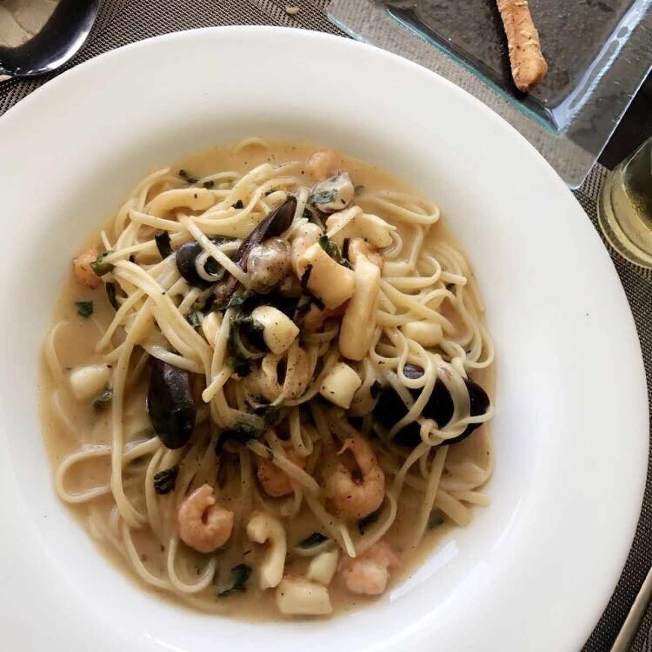 Linguini Aglio