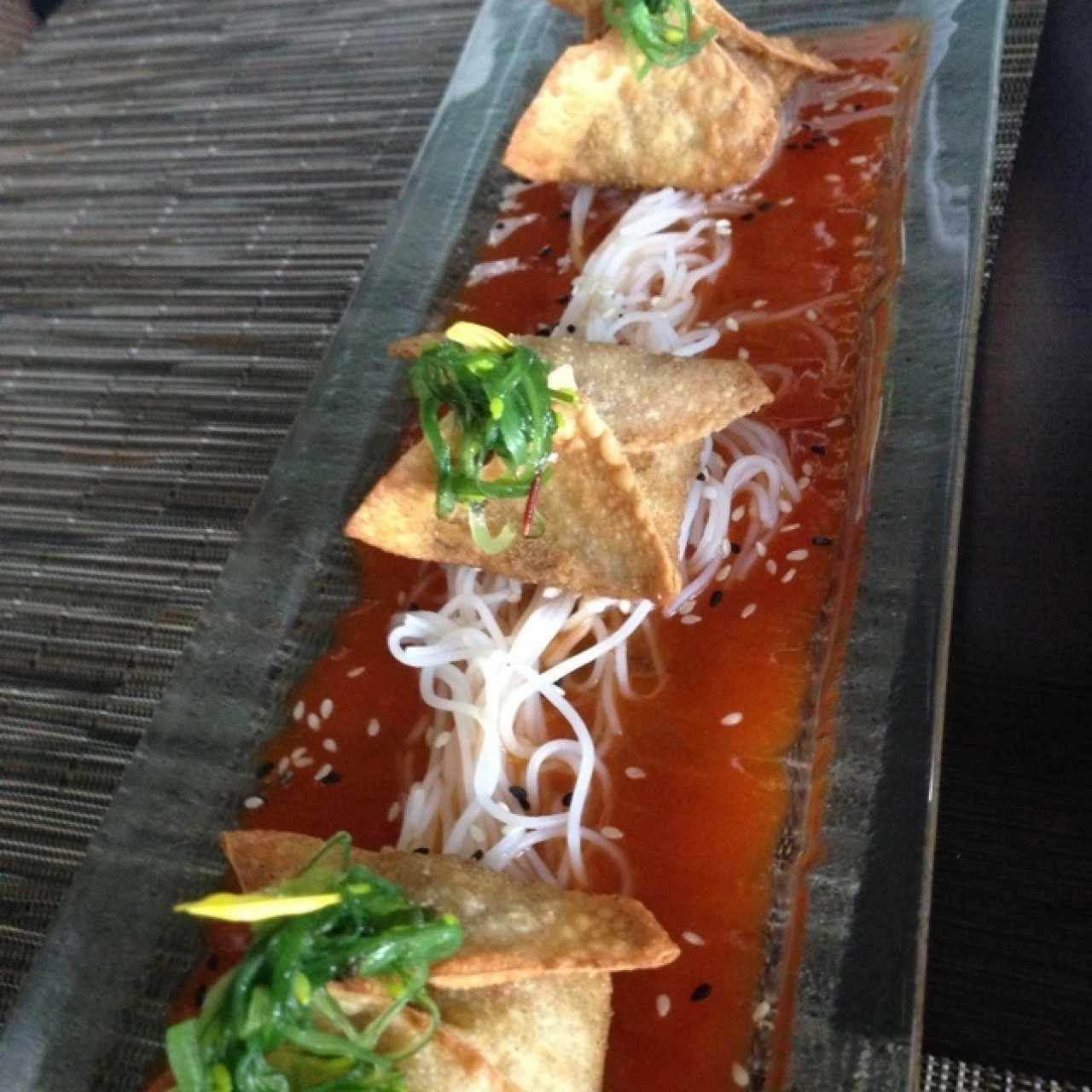 Wanton de Camarones