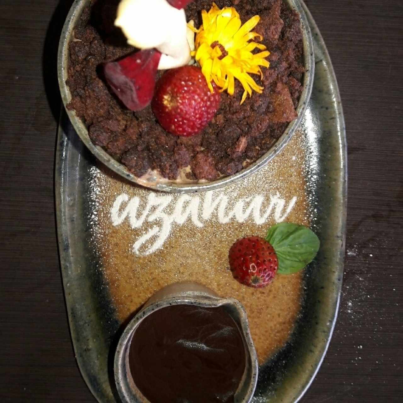Brownie con Helado