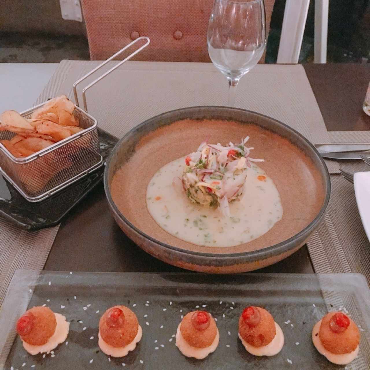 ceviche de robalo 