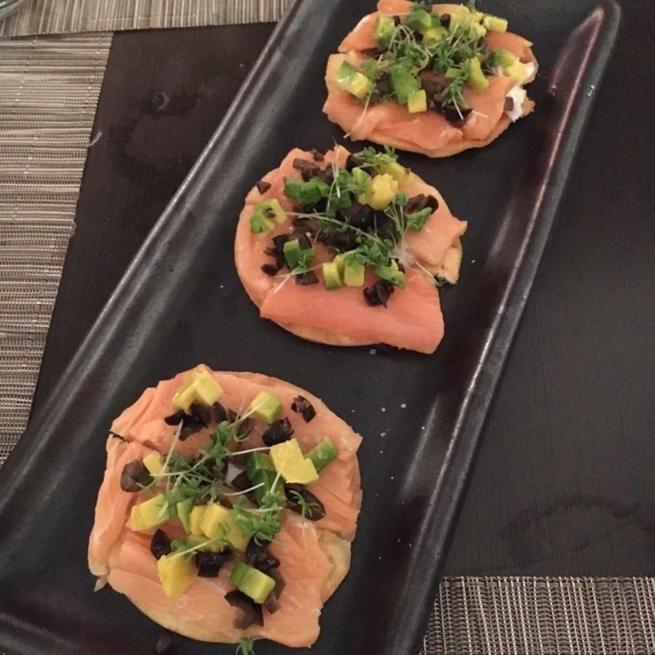 pizzas de salmón