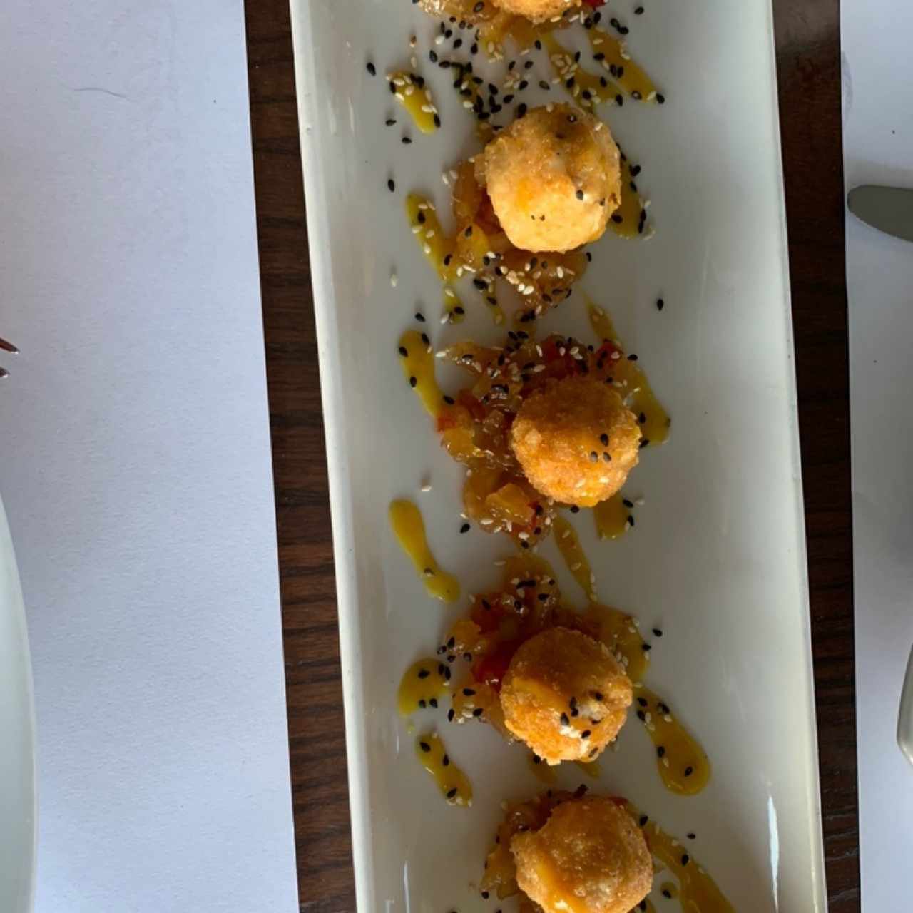 Croquetas de queso de cabra