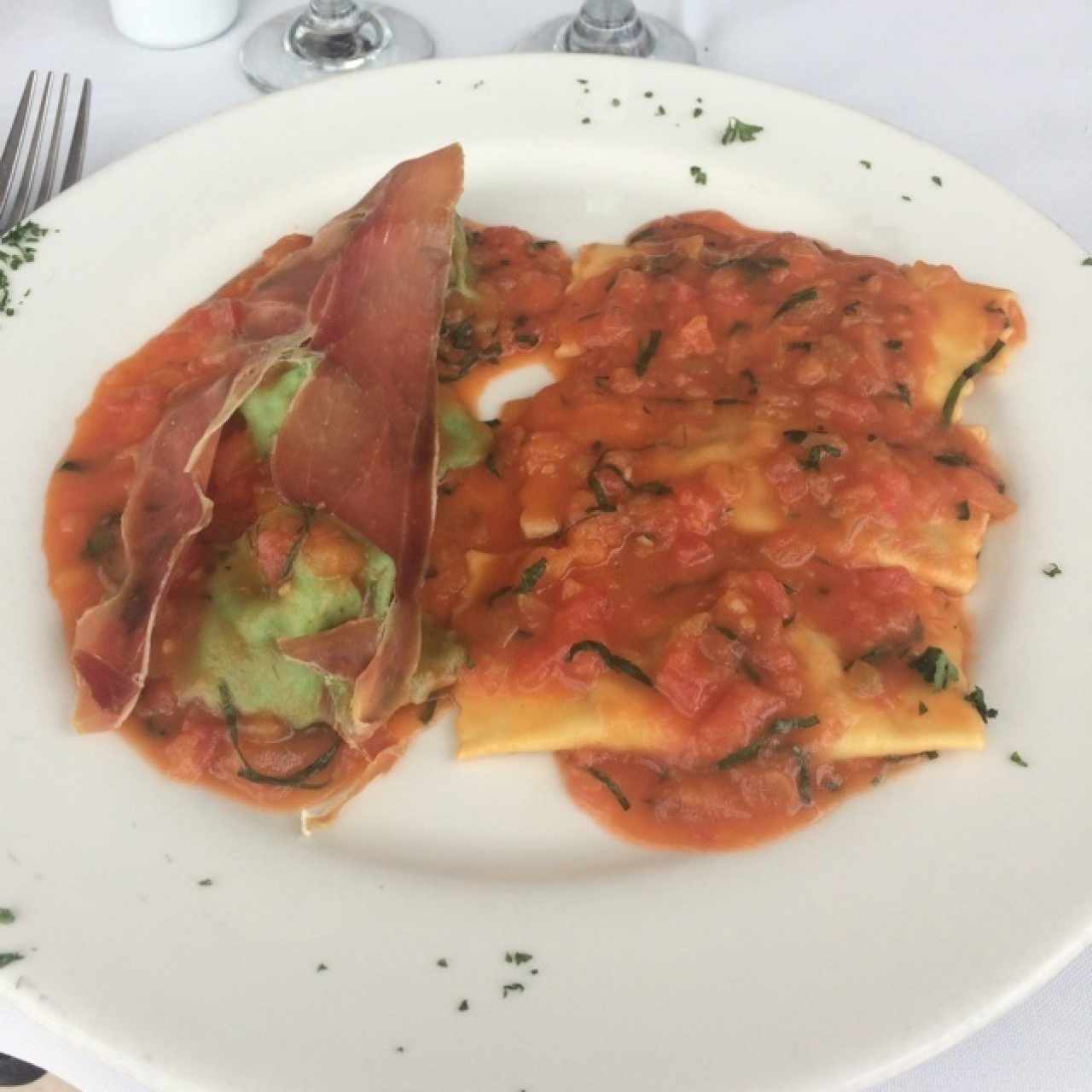 Tortelloni rellenos 