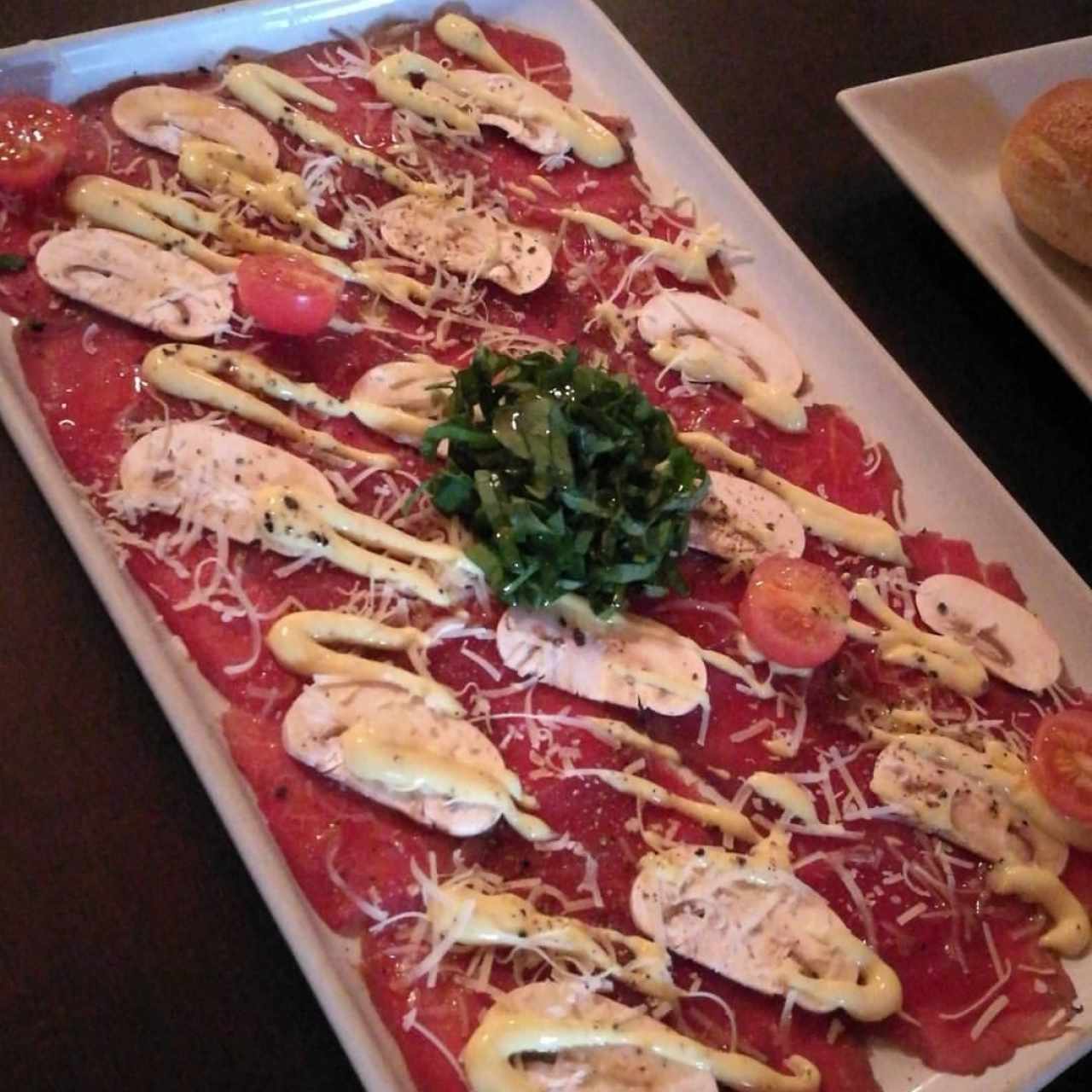 Carpaccio de lomito