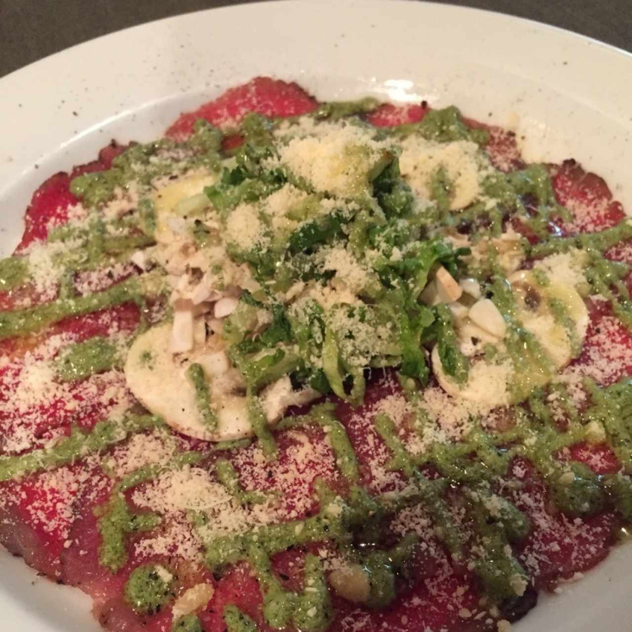 Carpaccio de lomito