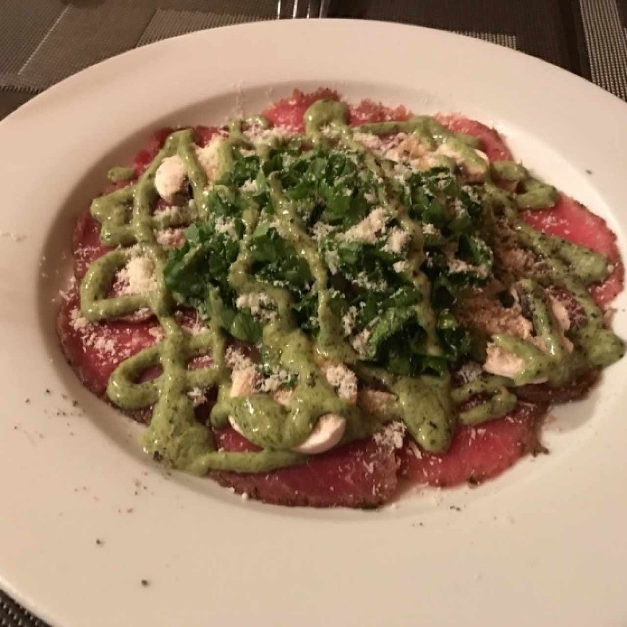 Carpaccio de Lomito