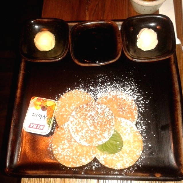 Panquecas clásicas con sirope de maple