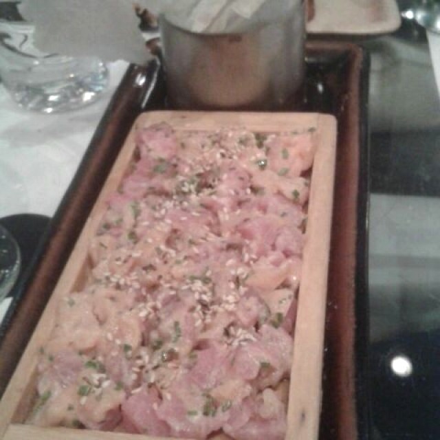Tartar de salon y atun