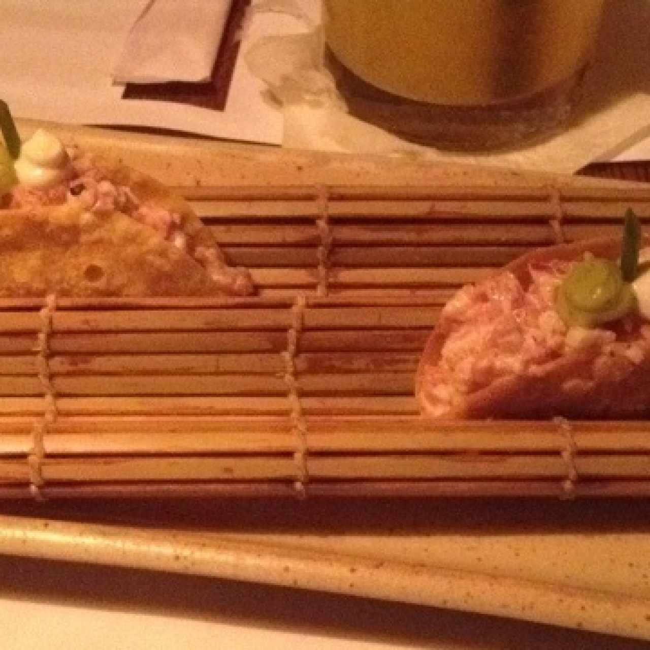 tacos spicy tuna